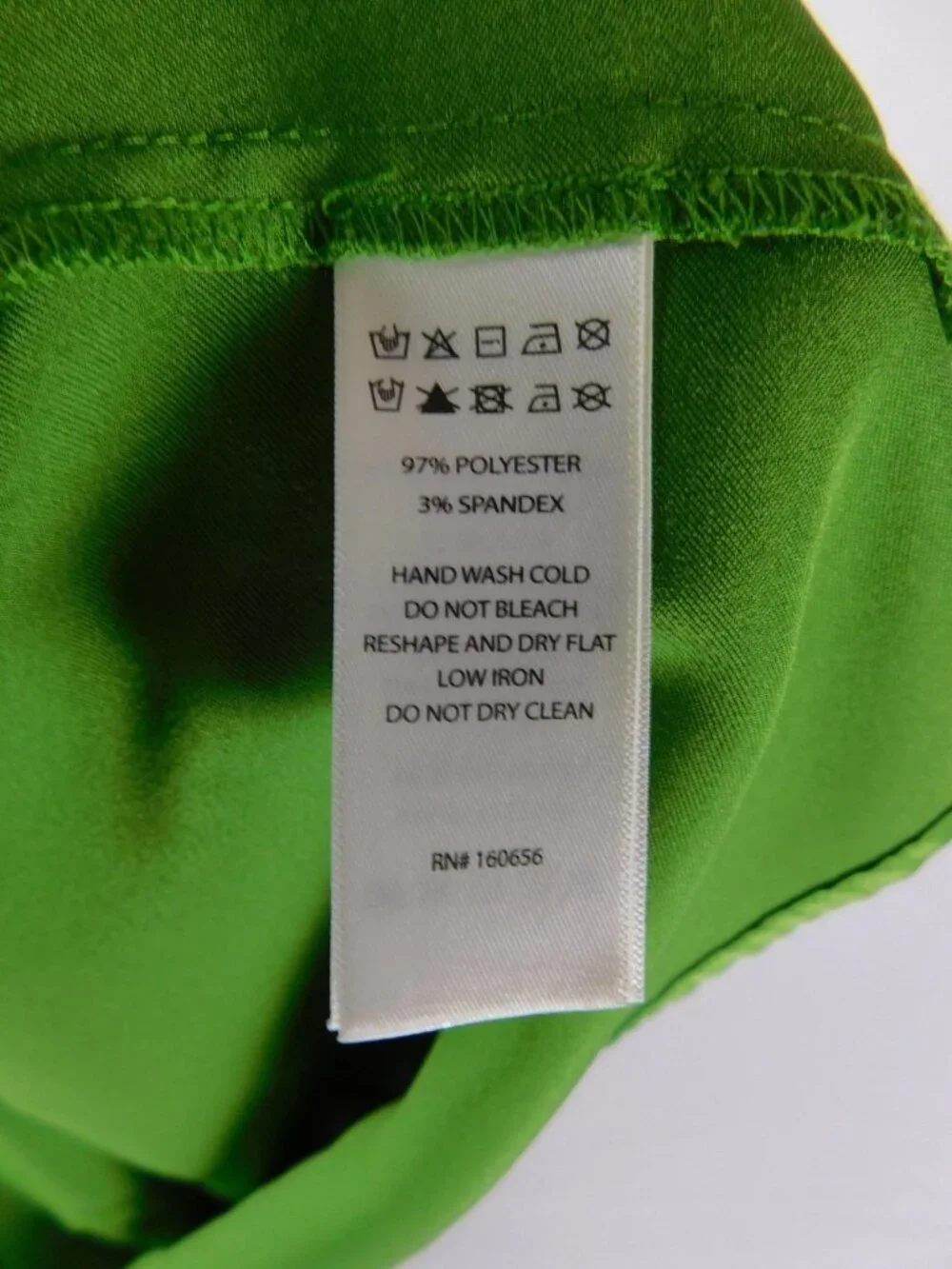 Rachel Zoe Blouse Womens Small Green Satin Collared Sleeveless Button Front